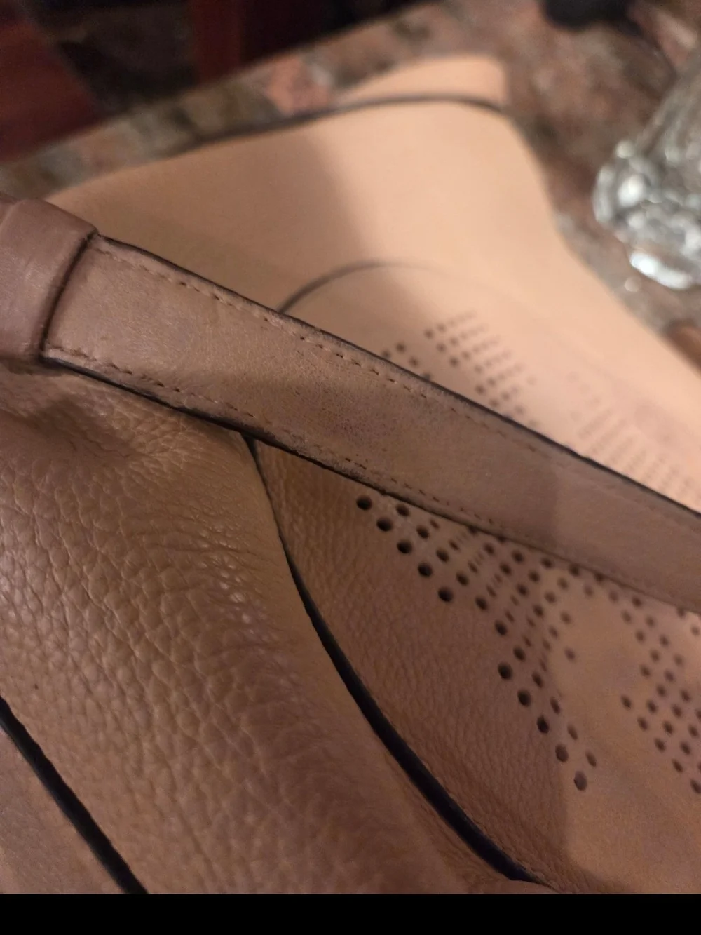 Tory Burch strap matching